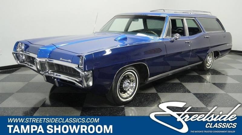 1967 Pontiac Bonneville Station Wagon 400 V8 OVERDRIVE POWER for Sale
</span>
