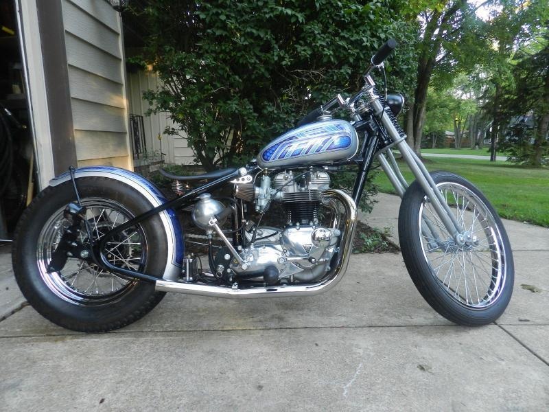 1967 Triumph Bonneville 650cc Hardtail for Sale
</span>