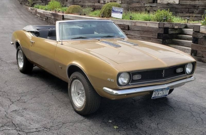 1968 Chevrolet Camaro Convertible for Sale
</span>