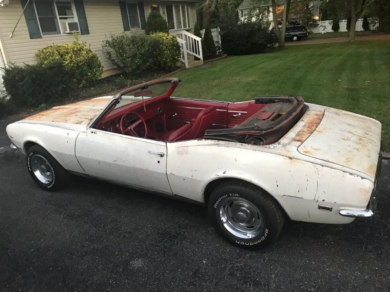 1968 Chevrolet Camaro RS convertible for Sale
</span>