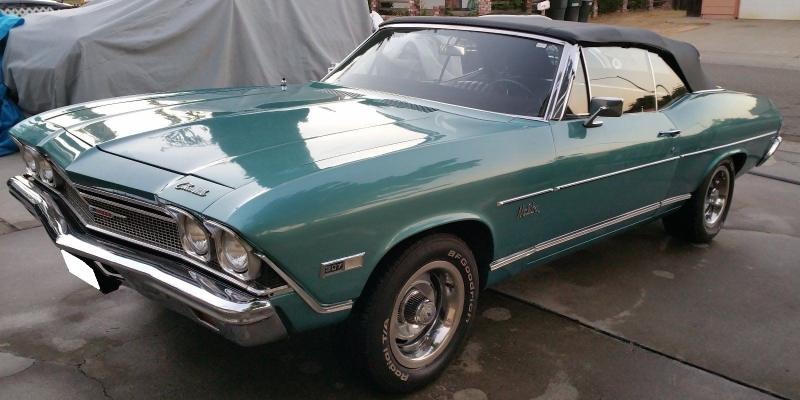 1968 Chevrolet Chevelle Malibu Convertible for Sale
</span>