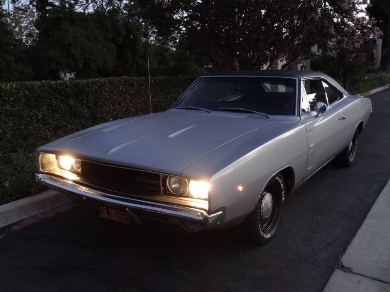 1968 Dodge Charger RT 440 Silver Coupe Automatic for Sale
</span>