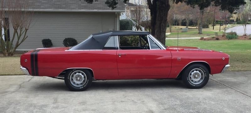 1968 Dodge Dart GTS Red for Sale
</span>