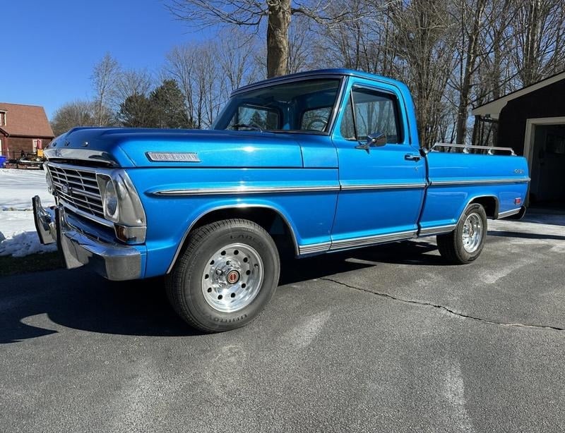 1968 Ford F-100 Blue, 64K miles for Sale