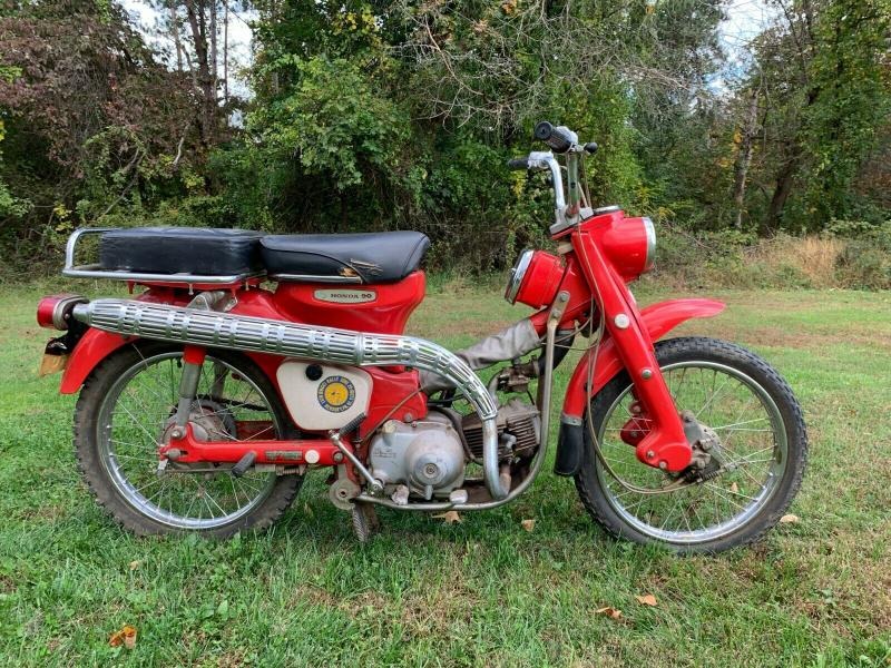 1968 Honda CT 1968 CT90 k0 trail original unrestored rider for Sale
</span>