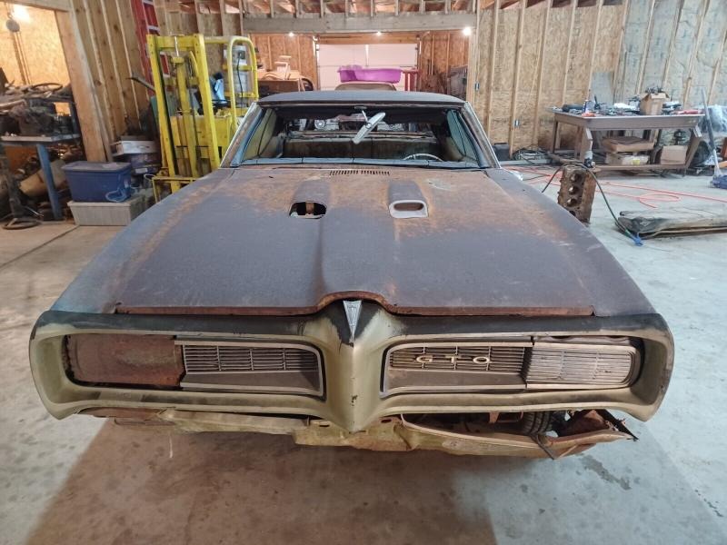 1968 Pontiac GTO 1968 GTO project car clear title in my name for Sale
</span>