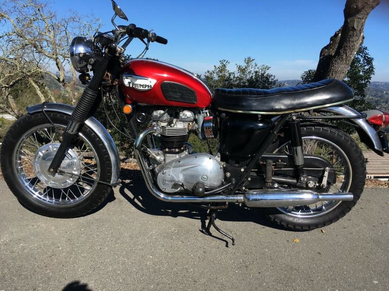 1968 Triumph Bonneville 1968 Triumph Bonneville, original for Sale
</span>