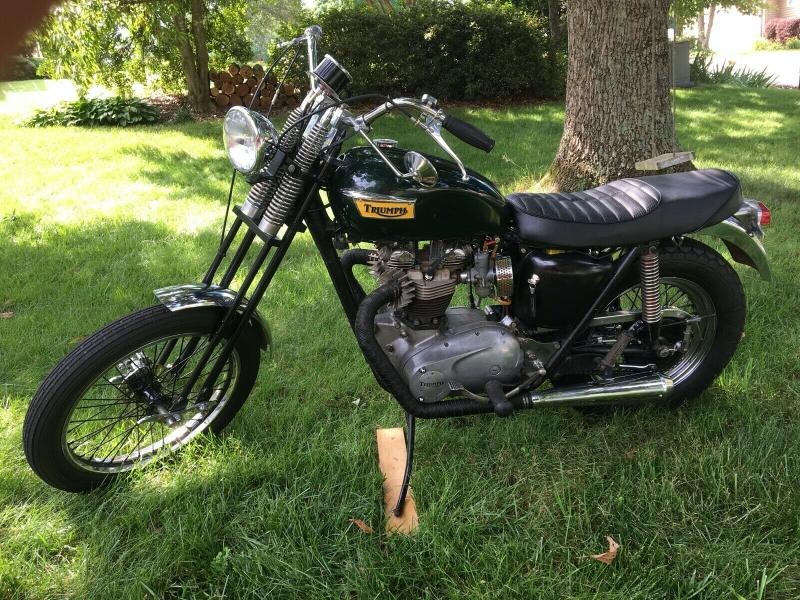 1968 Triumph Bonneville Vintage 1968 Triumph Bonneville w for Sale
</span>