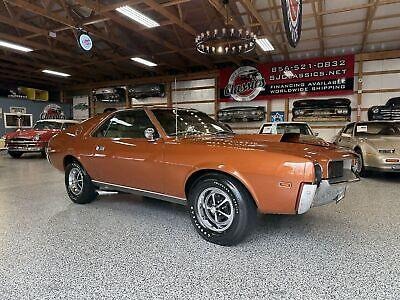 1969 AMC AMX 390 Go Pack 4spd - Factory A/C - Leather for Sale
</span>