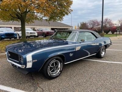 1969 Chevrolet Camaro, Blue with 42549 Miles available now for Sale