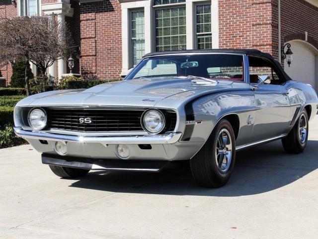1969 Chevrolet Camaro Convertible Original Cortez Silver for Sale
</span>