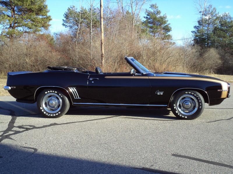 1969 Chevrolet Camaro RSSS CONVERTIBLE 350 HP AUT for Sale
</span>