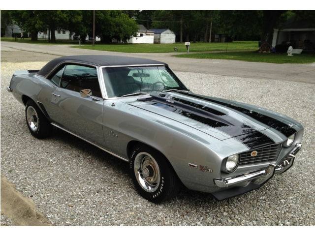 1969 Chevrolet Camaro Z28 Coupe Silver for Sale
</span>