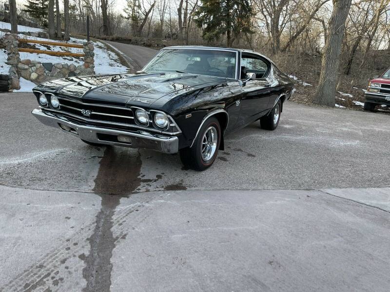 1969 Chevrolet Chevelle Coupe Black RWD Automatic for Sale
</span>