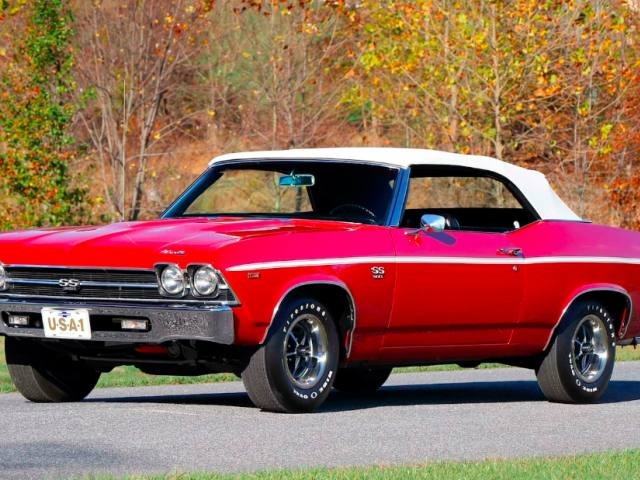 1969 Chevrolet Chevelle SS Convertible 396 CI V-8 engine for Sale
</span>