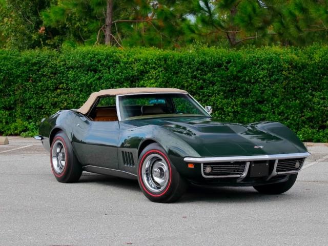 1969 Chevrolet Corvette 427/400 HP V-8 engine Convertible for Sale
</span>