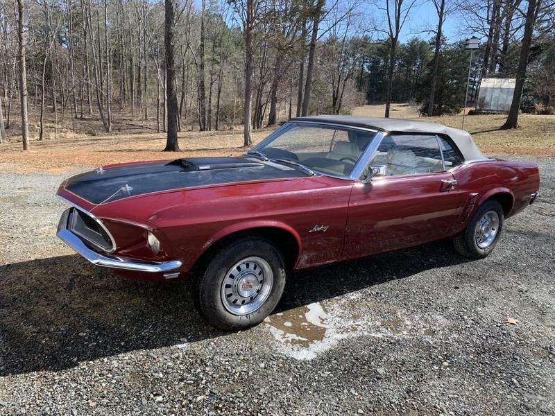 1969 Ford Mustang GT Convertible 390 4-Speed for Sale
</span>