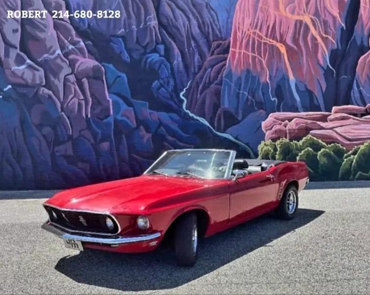 1969 Ford Mustang Nice convertible with 351 V8 automatic for Sale