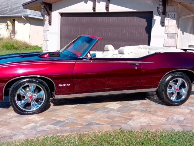1969 Pontiac GTO Convertible 502/502 HP V-8 engine for Sale
</span>