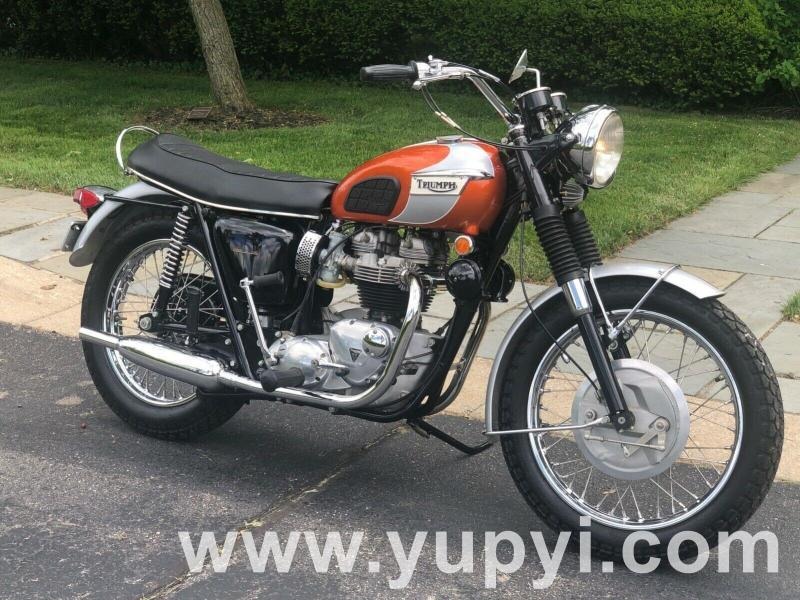 1969 Triumph Bonneville Low Miles T120R for Sale
</span>