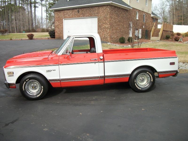 1970 Chevrolet C10 Orange and white for Sale
</span>