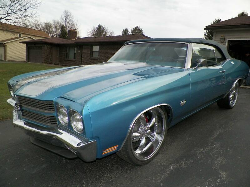 1970 Chevrolet Chevelle SS Convertible FRAME OFF RESTO MOD for Sale
</span>