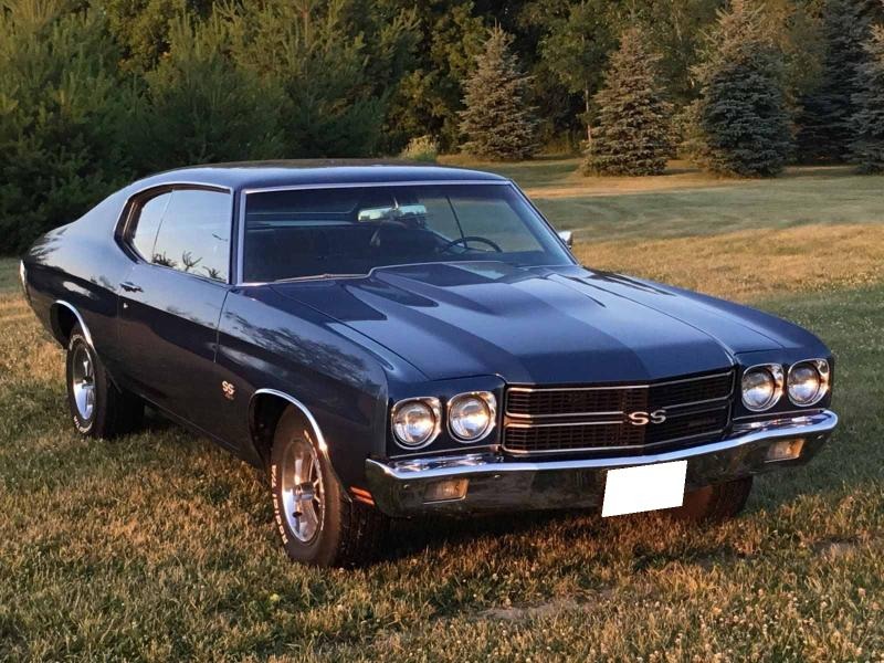 1970 Chevrolet SS Fathom Blue for Sale
</span>
