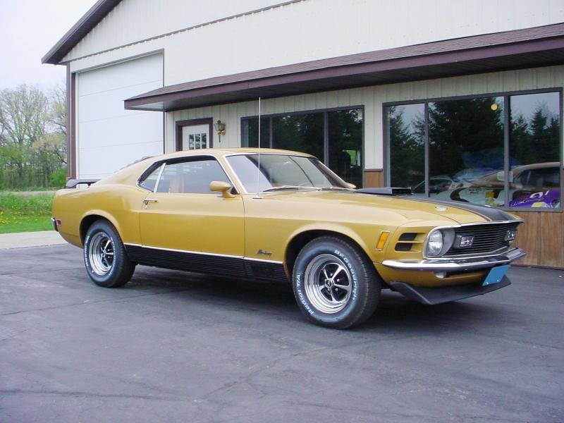 1970 Ford Mustang Mach 1 Bright Gold for Sale
</span>