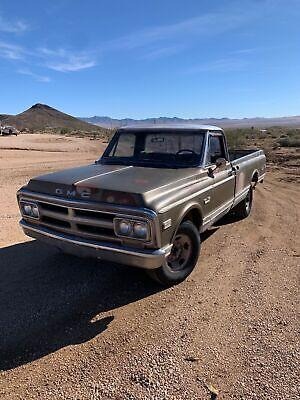 1970 GMC c20 Sierra Grande 1970 GMC c20 Pickup Brown RWD for Sale
</span>
