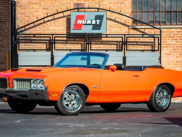 1970 Oldsmobile 442 Convertible 455/360 HP V-8 engine Rally Red for Sale
</span>