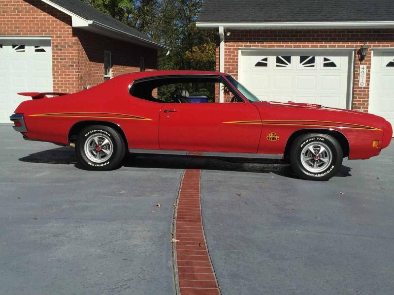 1970 Pontiac GTO JUDGE Cardinal Red for Sale
</span>