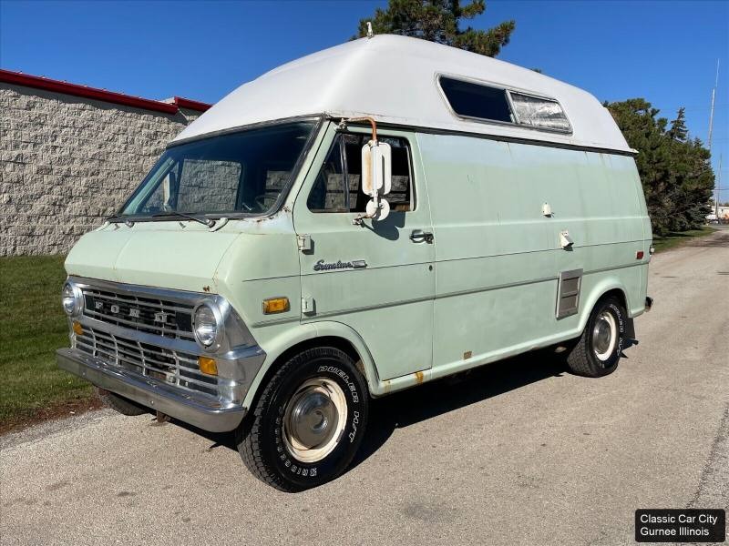 1971 Ford E-Series Van 1971 FORD E200 ECONOLINE VAN RV HIGH for Sale
</span>