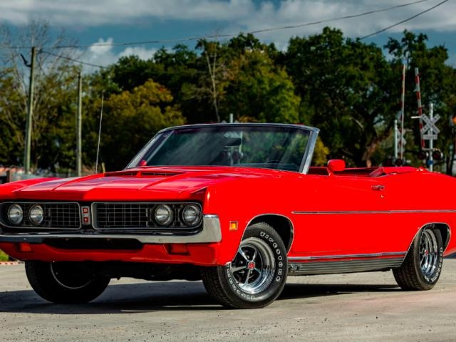 1971 Ford Torino GT Convertible 351 CI V-8 engine Automatic for Sale
</span>