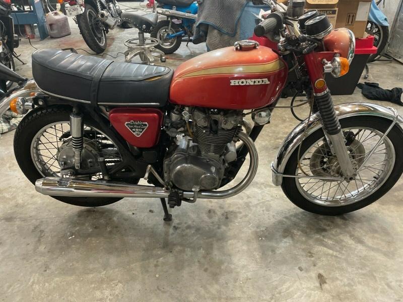 1971 Honda CB 1971 HONDA CB450 CB 450 TWIN MOTORCYCLE for Sale
</span>