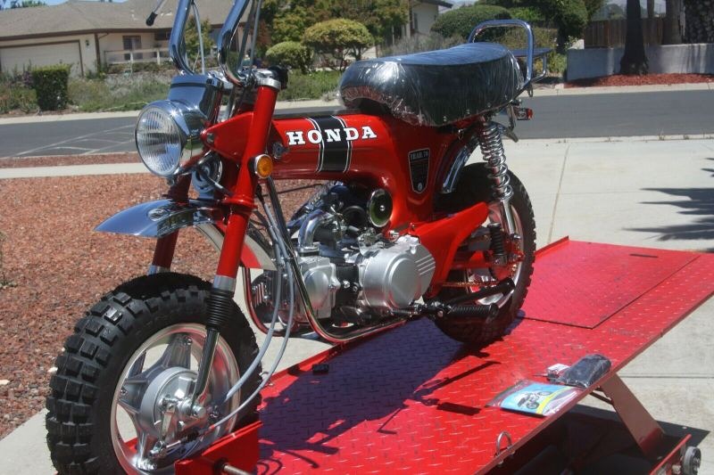 1971 Honda CT 1971 Honda Mini-Trail 70 Candy Ruby Red for Sale
</span>