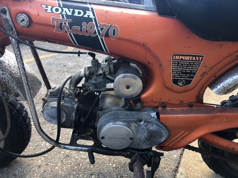 1971 Honda CT HONDA Trail CT70H, 4SPD MODEL. for Sale
</span>