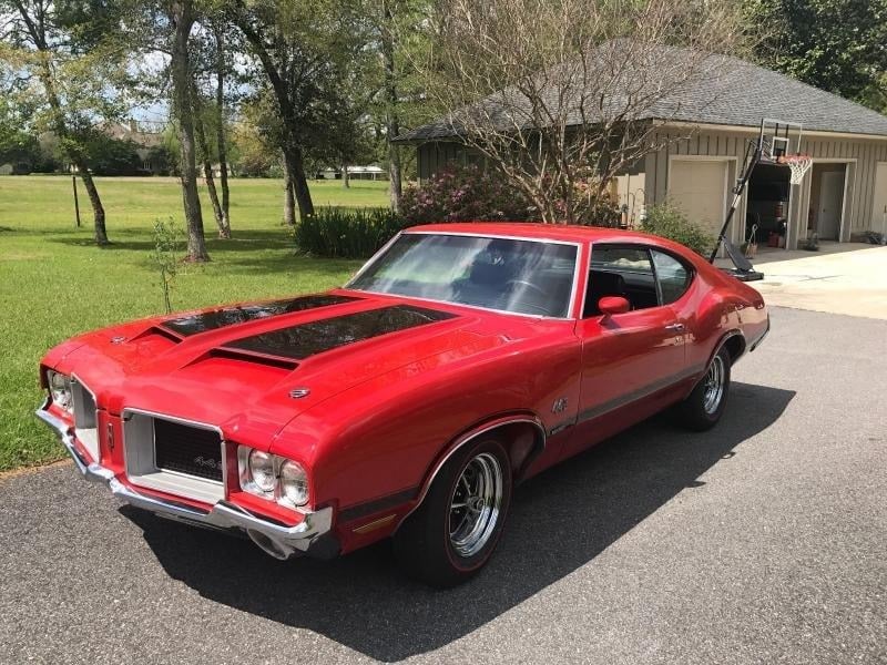 1971 Oldsmobile 442 W-30 Red for Sale