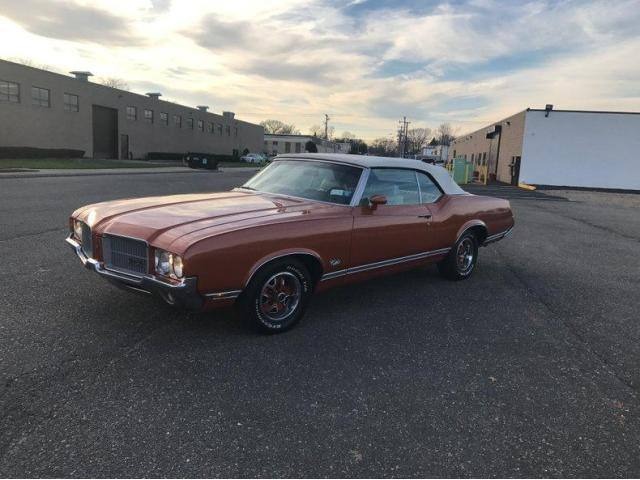 1971 Oldsmobile Cutlass Supreme Convertible RARE ORIGINAL COLOR COMBO for Sale
</span>