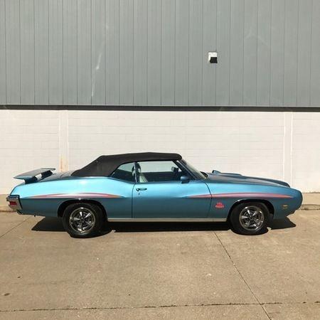 1971 Pontiac GTO Convertible Blue for Sale
</span>