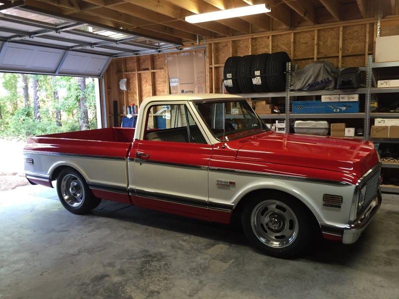 1972 Chevrolet C-10 SUPER 7.4L 454 Red for Sale
</span>