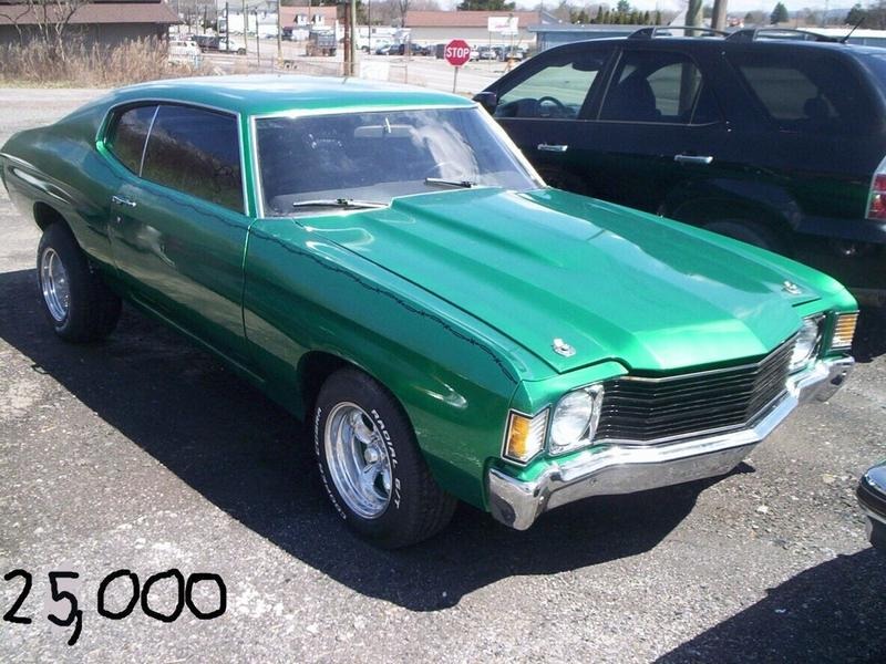 1972 Chevrolet Chevelle 1972 Chevrolet Chevelle Malibu coupe for Sale
</span>