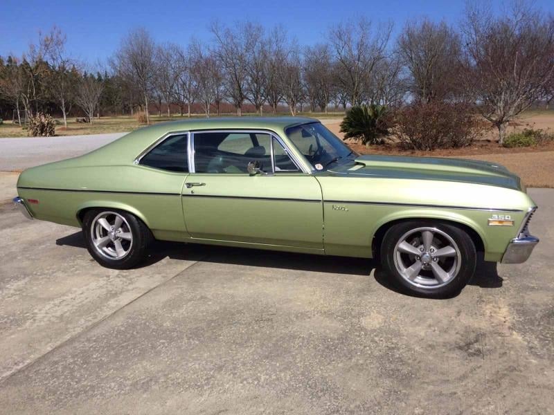 1972 Chevrolet Nova Automatic Green for Sale
</span>