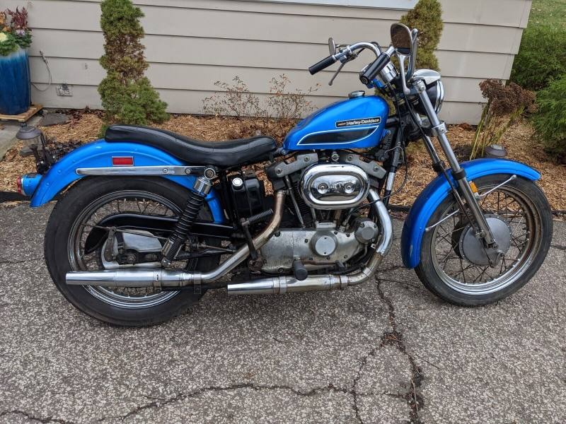 1972 Harley-Davidson Sportster 1972 Harley XLCH Sportster for Sale
</span>