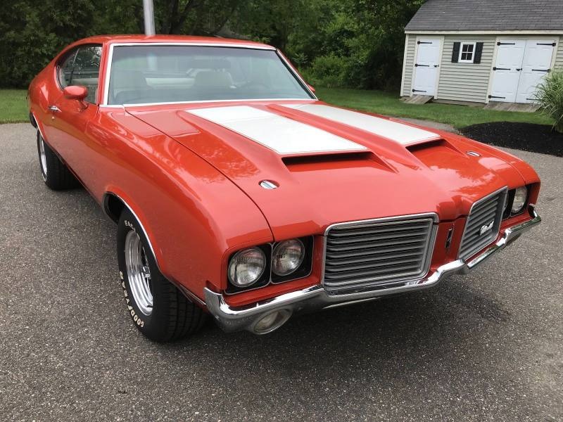 1972 Oldsmobile Cutlass S Holiday Coupe Flame Orange for Sale
</span>