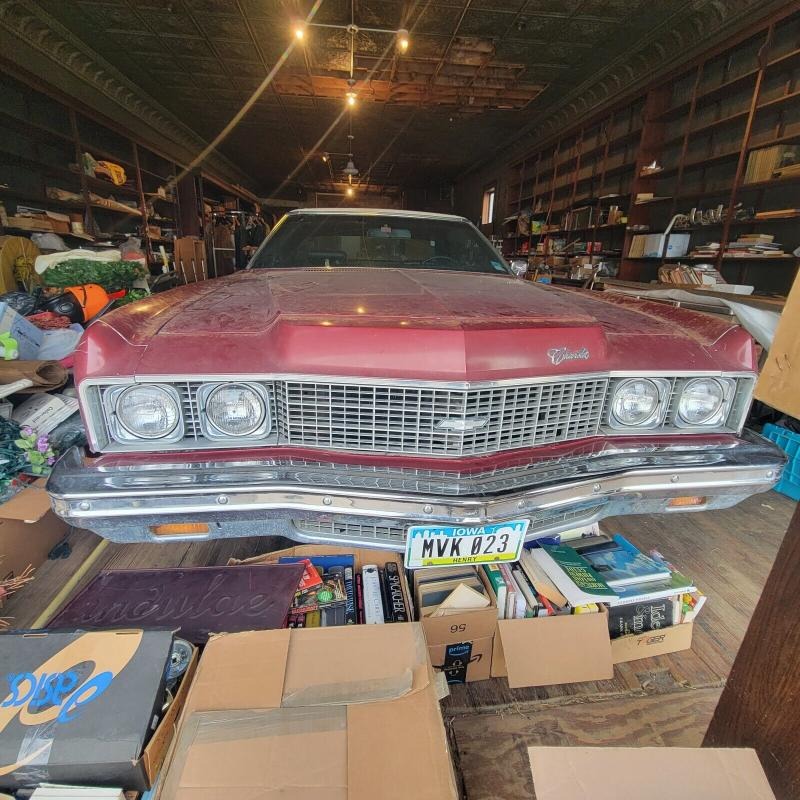 1973 Chevrolet Impala 1973 CHEVROLET IMPALA 2 DOOR COUPE 77K for Sale
</span>