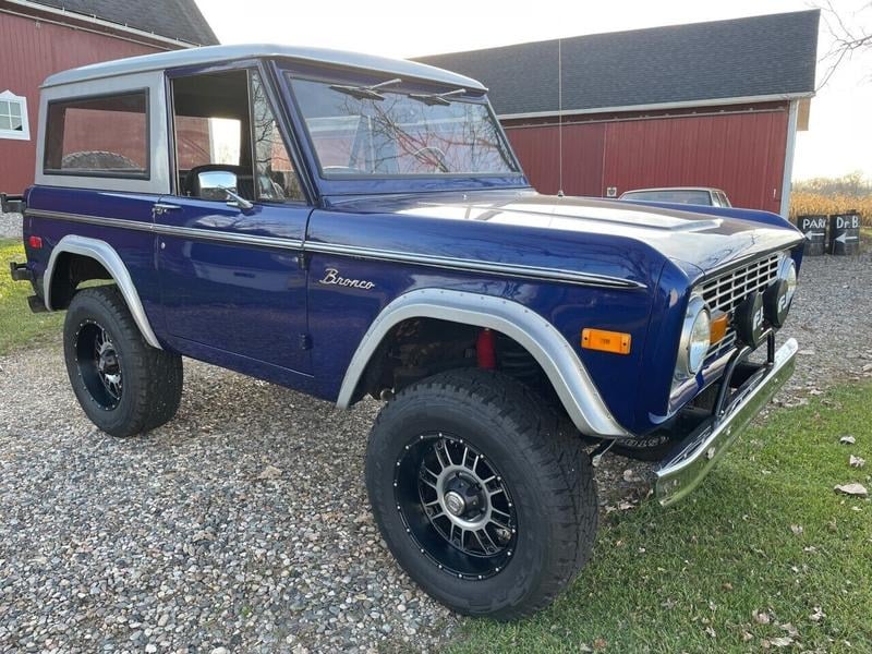 1973 Ford Bronco Coupe Blue for Sale