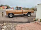 1973 Ford F250 camper special 1973 Ford F250 Pickup Brown RWD Automatic camper for Sale
</span>