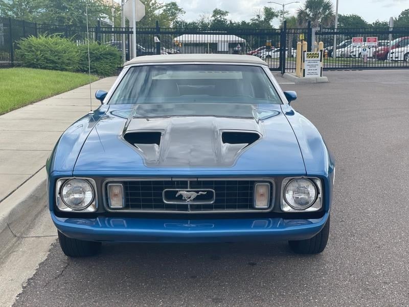 1973 Ford Mustang Convertible Blue Glow Poly for Sale
</span>
