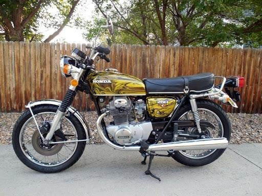 1973 Honda CB 1973 Honda CB350 with NOS Flying Dragon Tank for Sale
</span>