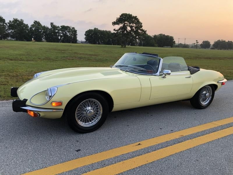 1973 Jaguar E-Type Roadster V12 for Sale
</span>